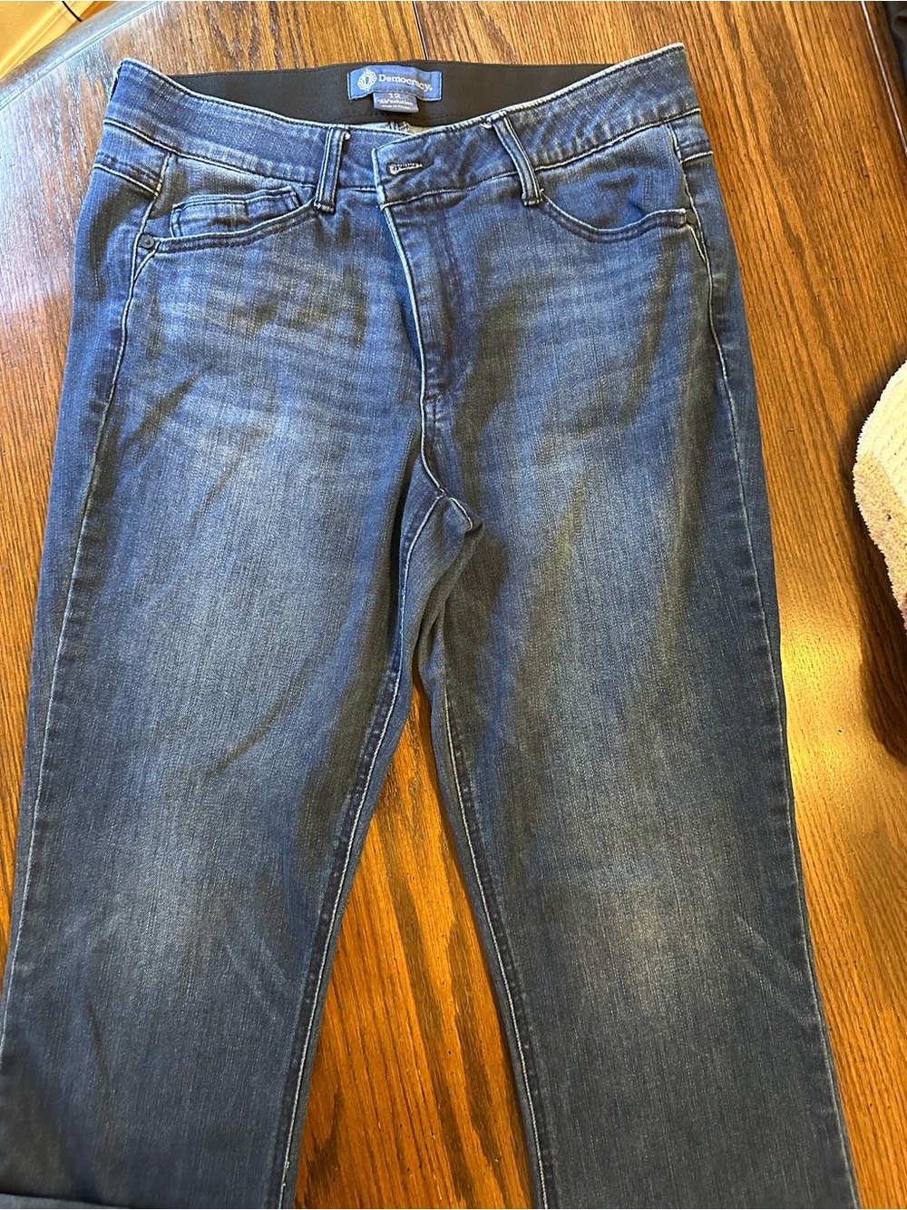 Democracy womens Jeans in Blue Wash size 12 - Picture 2 of 10